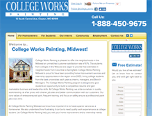 Tablet Screenshot of collegeworkspaintingmidwest.com